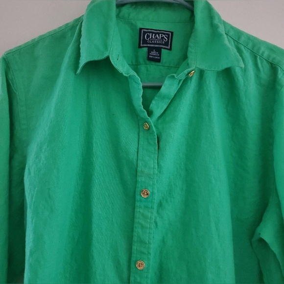 Linen Button-down Shirt - Picture 3 of 6